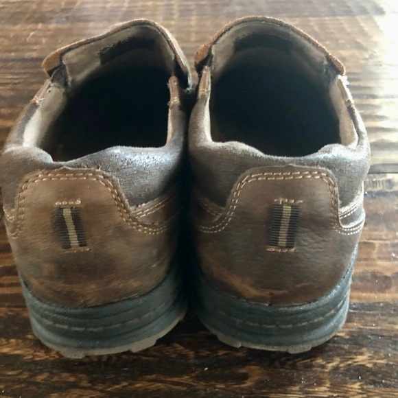 ❌SOLD❌ Chaps Brown Leather Loafer Shoes - Size 13 (EUC) - Picture 6 of 9